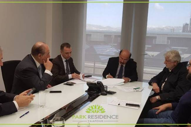 الشركة الكويتية السورية القابضة تعلن عن توقيع عقد أعمال الخرسانة لأول ثمانية أبنية من المرحلة الأولى لمشروع بارك ريزيدنس
