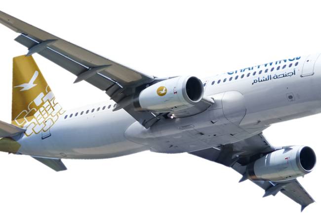 أجنحة الشام للطيران تضاعف رأسمالها وتخطط لافتتاح 4 فروع جديدة لها 