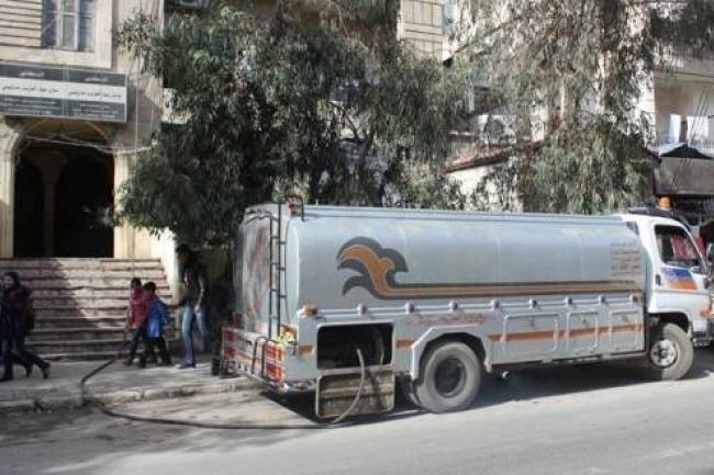 شركة خاصة تابعة لمجموعة قاطرجي تعلن عن تأمين المازوت للفعاليات الاقتصادية وبالسعر الرسمي