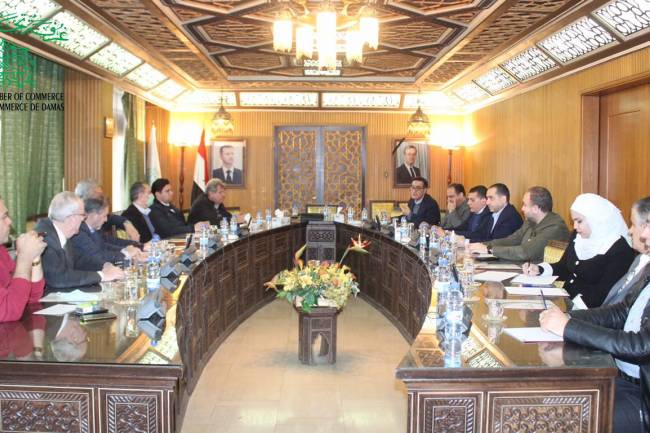 تجار دمشق يطالبون بتحرير الاسعار وإلغاء نسب الأرباح  لجميع السلع 