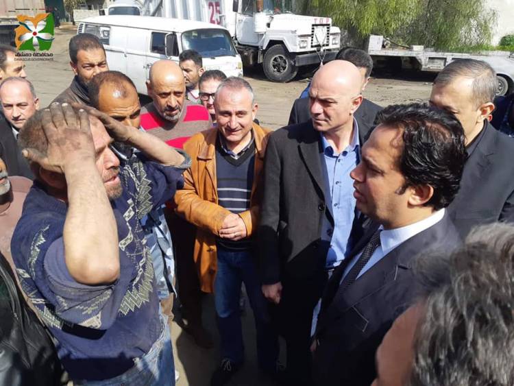 بعد جولاته الميدانية على أحياء دمشق .. العلبي يجري تغييراً شاملاً لرؤساء البلديات ويقيل عدد من المدراء 