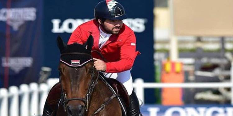 الفارس أحمد حمشو يتأهل إلى بطولة كأس العالم لقفز الحواجز