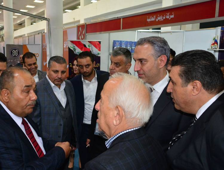 بحضور أكثر من 100 شركة ورجال أعمال من عدة دول عربية افتتاح  معرض سيلا الدولي التصديري للأحذية والمنتجات الجلدية