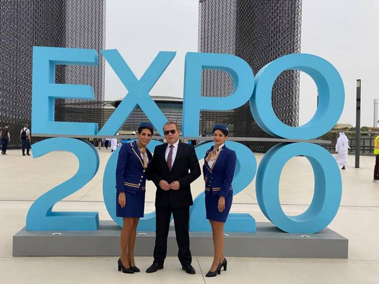 أجنحة الشام للطيران ناقل رسمي للحدث الأضخم بالشرق الأوسط.. اكسبو - دبي ٢٠٢٠